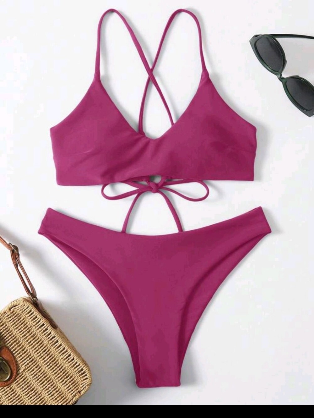NWOT Fuchsia Bikini